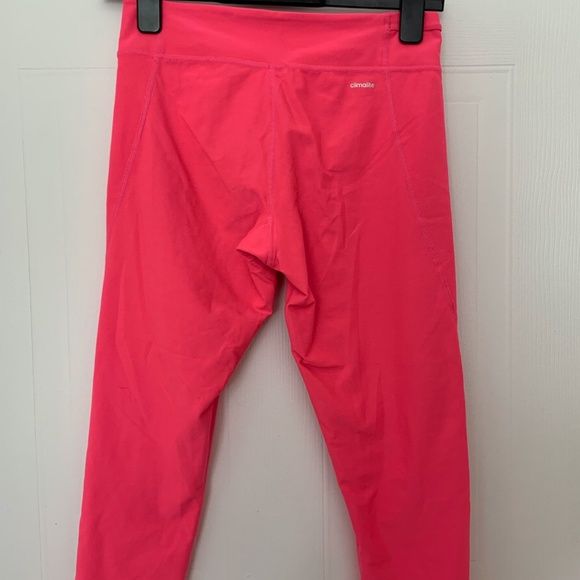 Adidas neon pink capri leggings - Picture 4 of 4